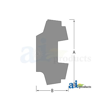 A & I Products Floor Mat, 1pc 0" x0" x0" A-CFM430